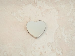 Замок для сумки на магните. Никель 40х36 мм