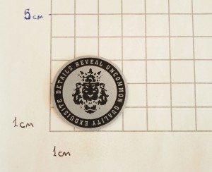 Нашивка светоотражающая. Лев