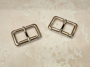 Пряжка с роликом. Никель (32 мм)