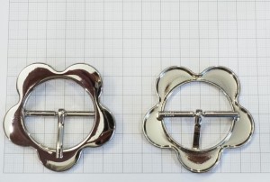 Пряжка. Никель (35 мм)