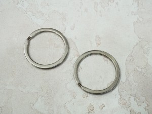 Кольцо для брелока. Никель браш