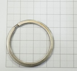 Кольцо для брелока. Никель браш