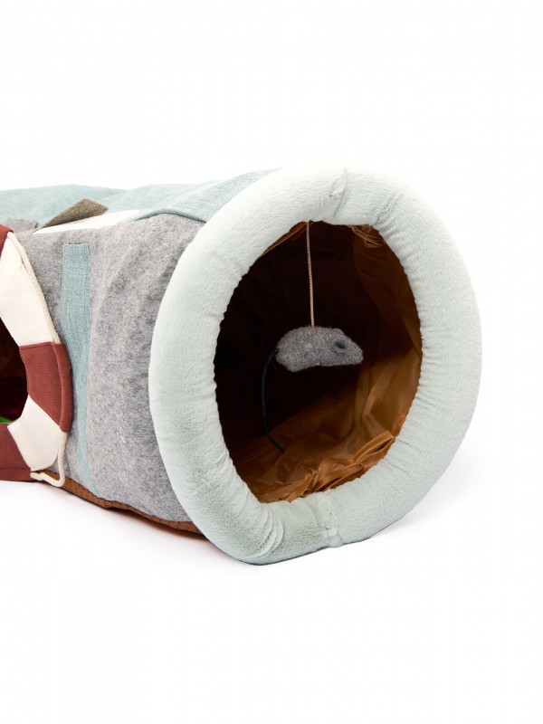 Игровой тоннель для кошек. 100х27 см