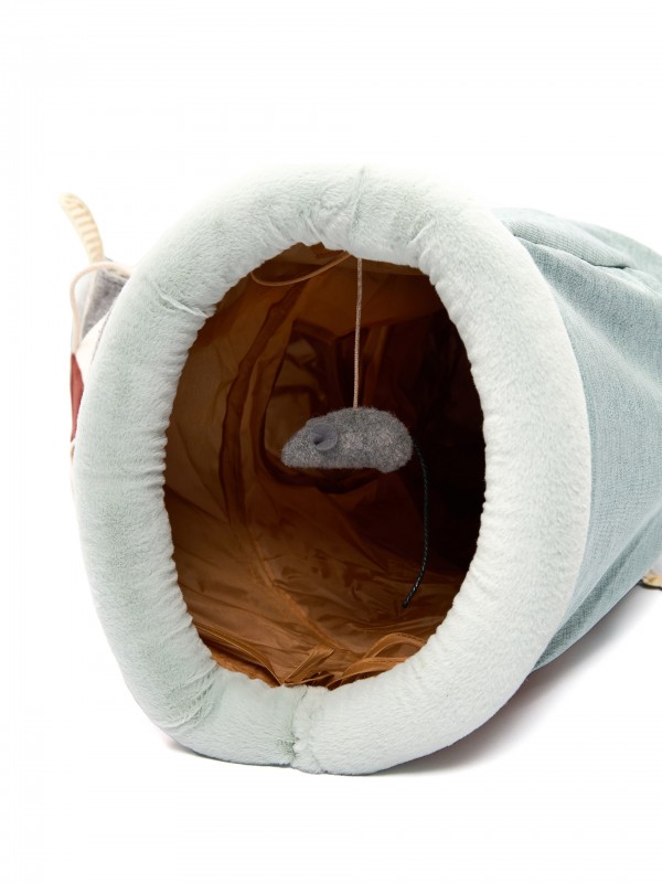 Игровой тоннель для кошек. 100х27 см