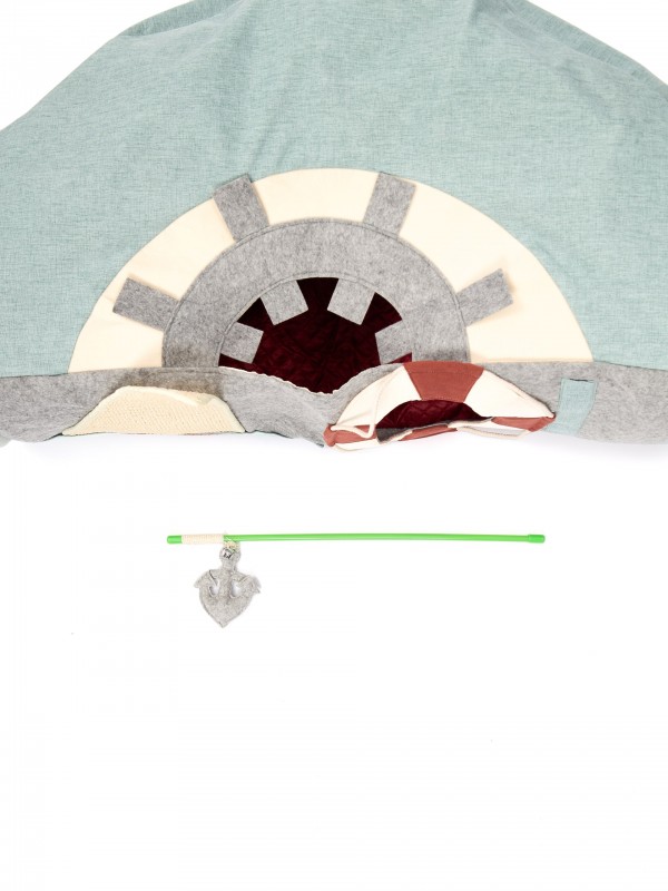 Игровой тоннель для кошек. 100х27 см