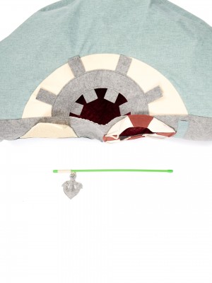 Игровой тоннель для кошек. 100х27 см