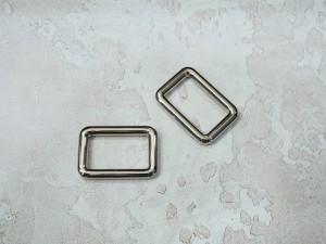 Рамка - ручкодержатель. Никель 25 мм