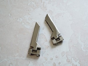 Ручкодержатель уголок. Никель