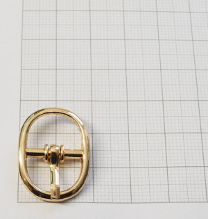 Пряжка. Золото 15 мм