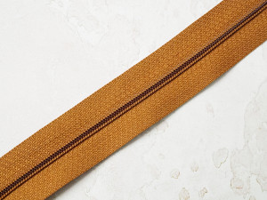 Молния нейлон (спираль) Тип 3, коричневая
